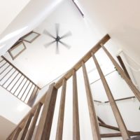 リビングに吹き抜け